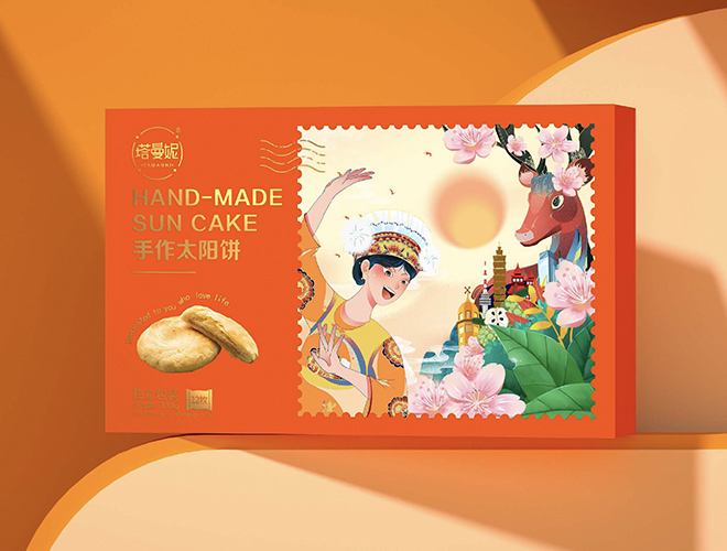 塔曼妮手作太阳饼包装提案