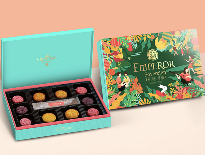 帝皇至尊中秋月饼包装提案