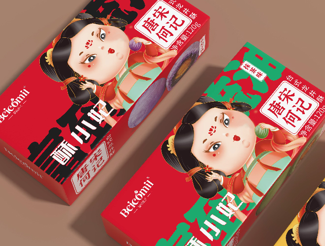 贝克米兰酥小妃零食包装