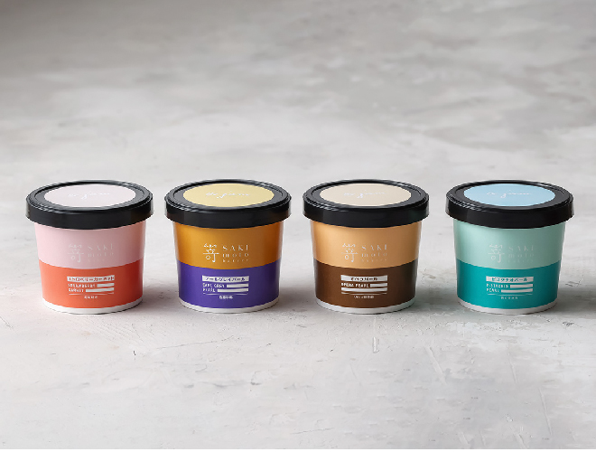 SAKI 日式冰淇淋包装设计