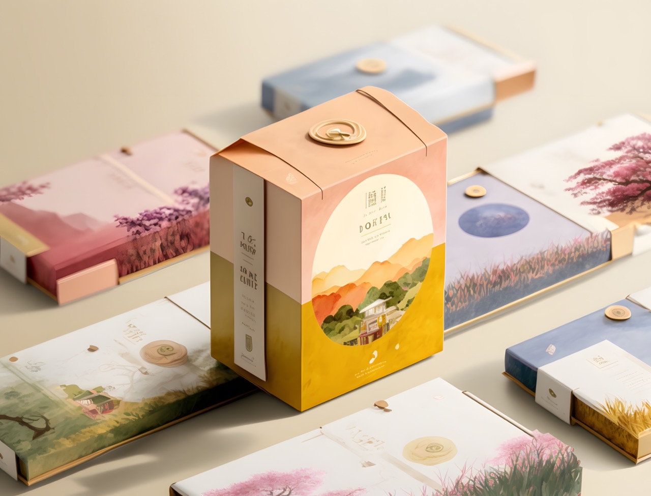 juling_Tea_packaging_design_watercolor_illustration__idyll_4 大.jpeg