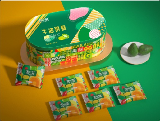 牛油果酥点心零食包装