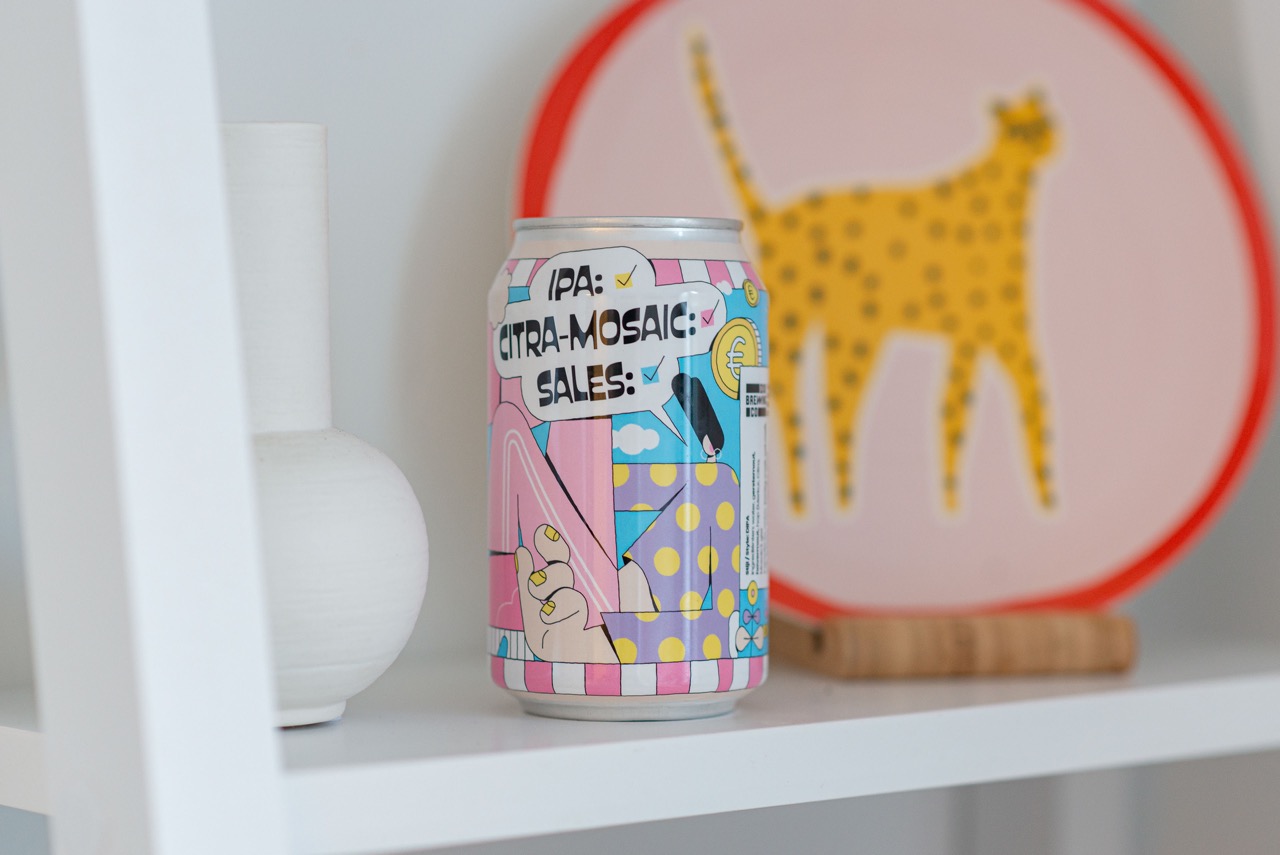 Dok Brewing Co. Beer Label · Vrijdag! collab 6 大.jpeg