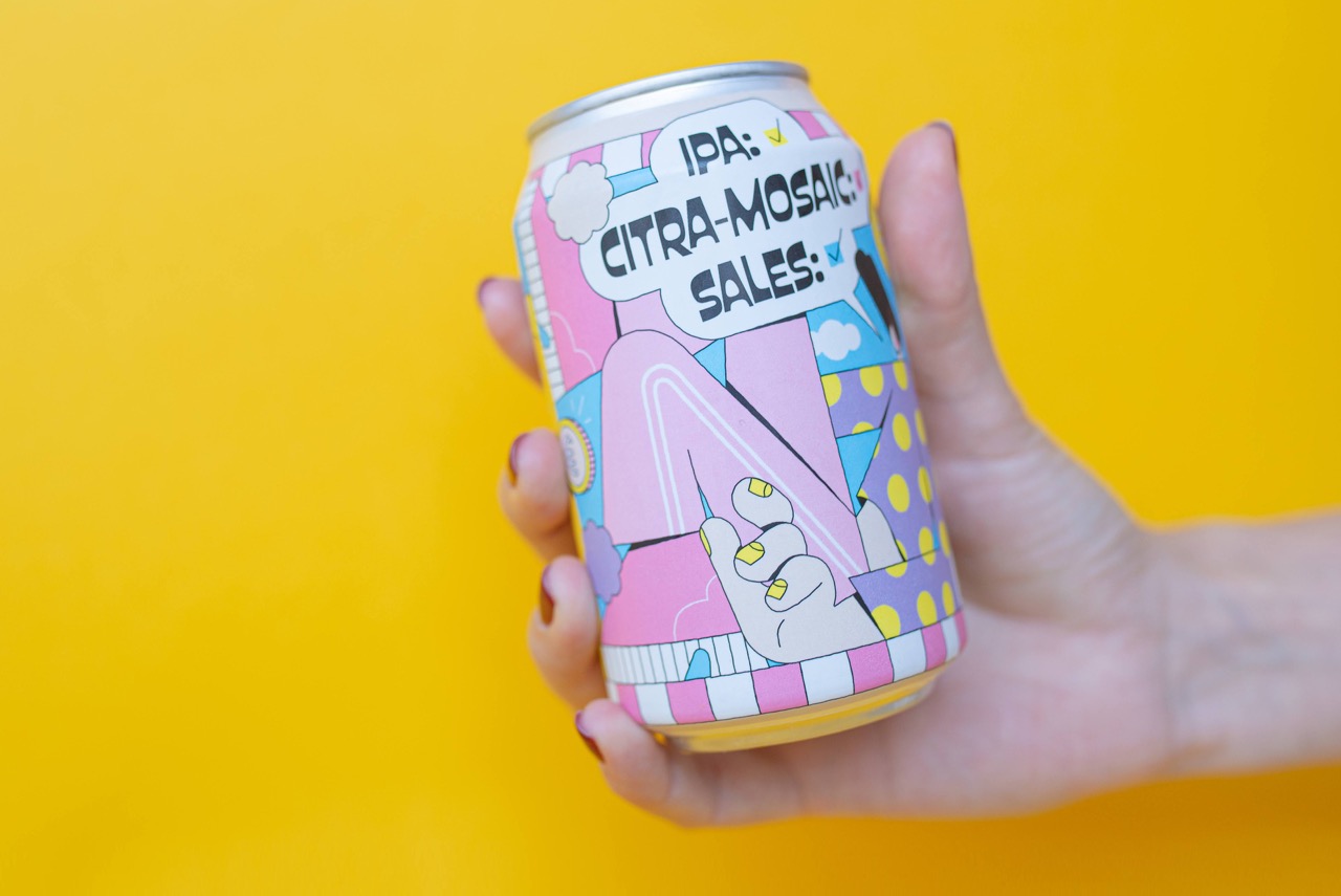 Dok Brewing Co. Beer Label · Vrijdag! collab 2 2 大.jpeg