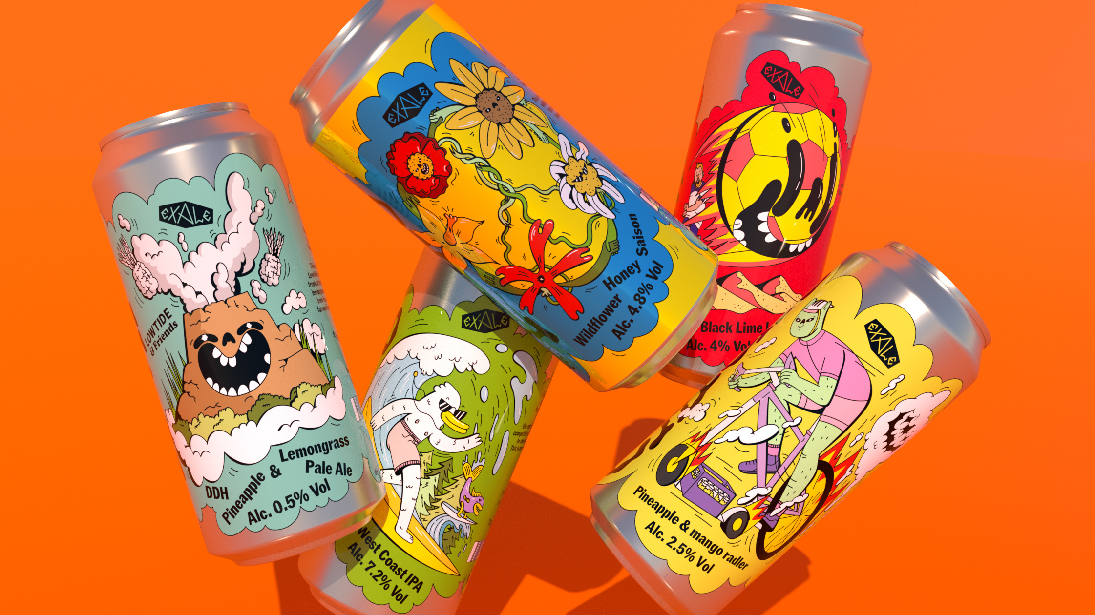 Exale Brewing Beer Labels.jpeg