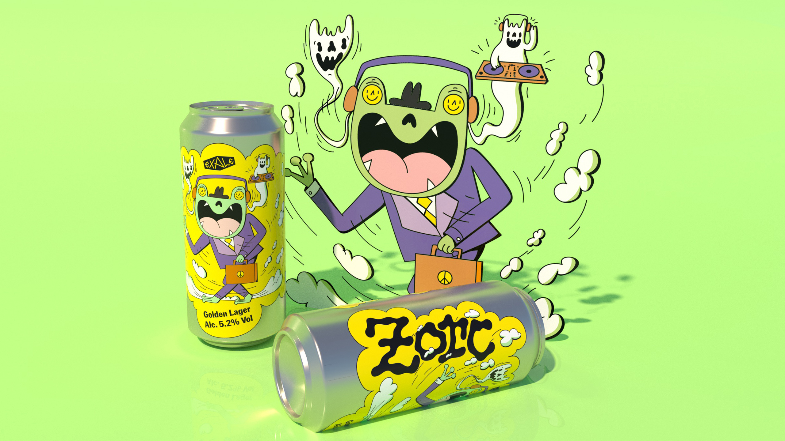 Exale Brewing brand identity 2.jpeg