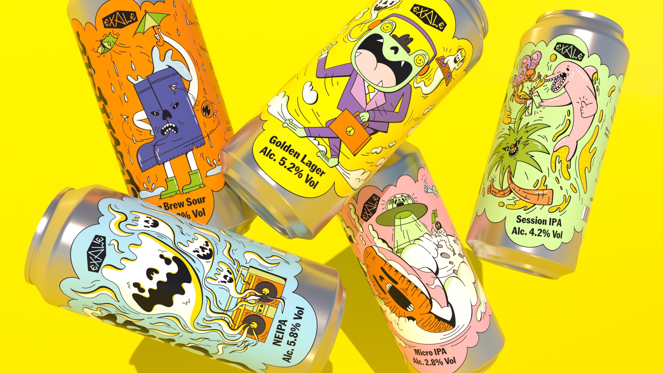 Exale Brewing brand identity.jpeg