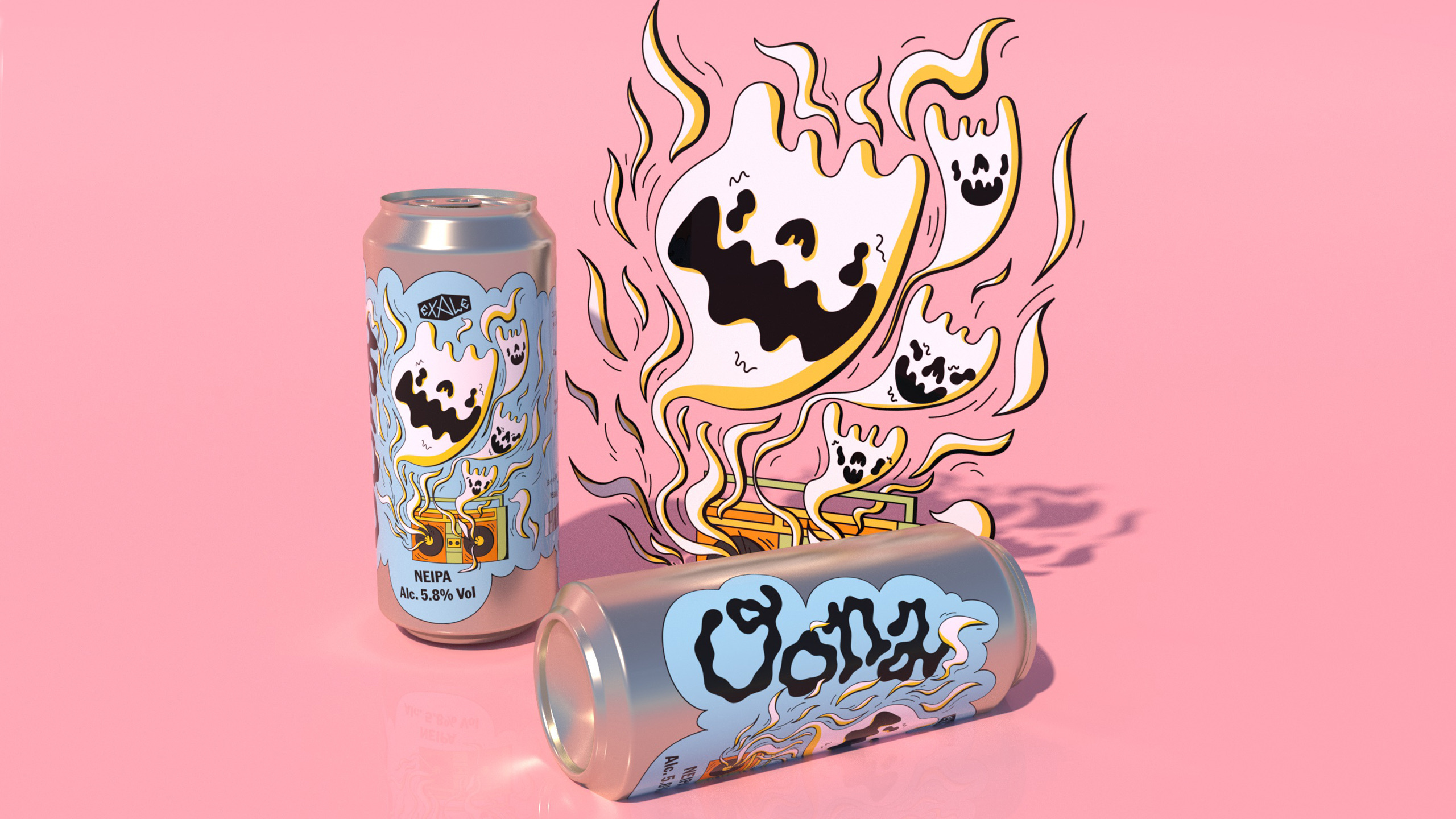 Exale Brewing brand identity 3.jpeg